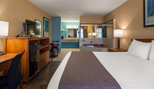 Habitación estándar, 1 cama de matrimonio grande, no fumadores, bañera de hidromasaje