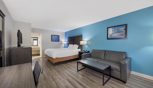 Habitación estándar, 1 cama de matrimonio grande, no fumadores, frigorífico y microondas