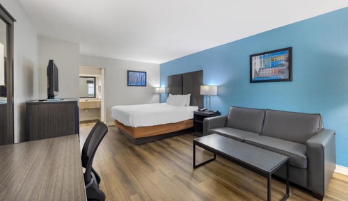 Habitación estándar, 1 cama de matrimonio grande con sofá cama, no fumadores (with Sofabed)