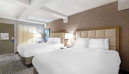 Habitación estándar, 2 camas de matrimonio, no fumadores, frigorífico