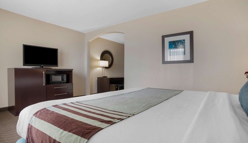 Suite, 1 cama de matrimonio grande, no fumadores, frigorífico y microondas (with Sofabed)