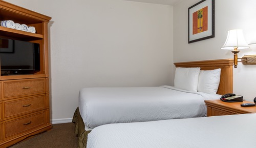 Suite, varias camas, cocina básica (2 Double Beds, Sofa Bed)