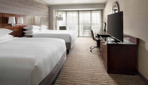 Habitación ejecutiva, 2 camas de matrimonio, balcón