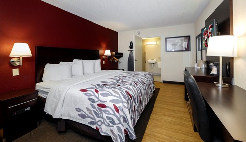 Habitación Deluxe, 1 cama de matrimonio grande, no fumadores (Roll-In Shower)