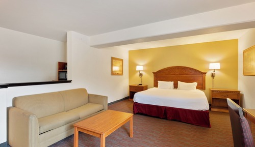 Habitación, 1 cama de matrimonio grande con sofá cama