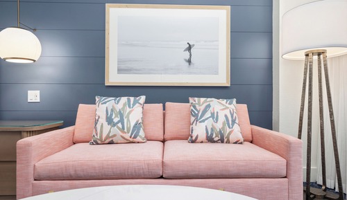 Habitación, 1 cama de matrimonio grande, lanai, vistas a la piscina