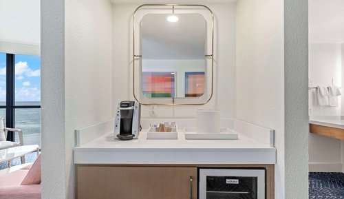 Habitación ejecutiva, 1 cama de matrimonio grande, frente a la playa