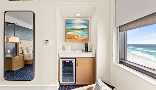 Habitación Premium, 1 cama de matrimonio grande, frente a la playa