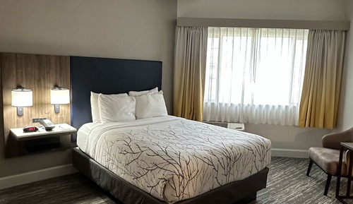 Habitación estándar, 1 cama de matrimonio grande, no fumadores, cocina básica (Shower Only)