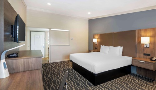 Habitación estándar, 1 cama de matrimonio grande, no fumadores, frigorífico y microondas