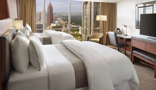 Habitación tradicional, 2 camas de matrimonio, no fumadores