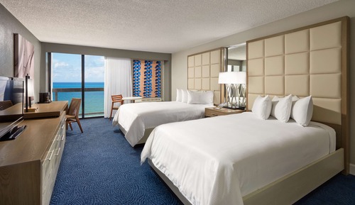 Habitación, 2 camas dobles