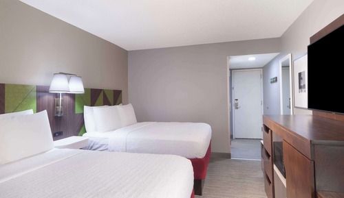 Habitación, 2 camas de matrimonio, no fumadores