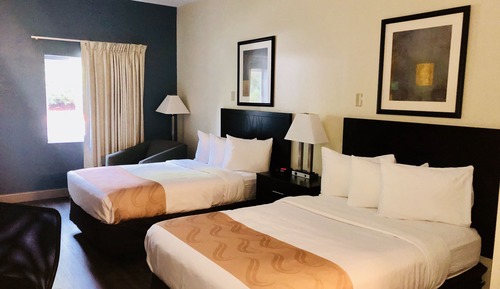 Habitación, 2 camas dobles, accesible para personas con discapacidad, no fumadores