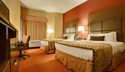 Suite, 2 camas de matrimonio, no fumadores, frigorífico y microondas