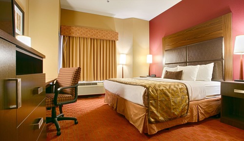 Habitación estándar, 1 cama de matrimonio grande, no fumadores, frigorífico y microondas