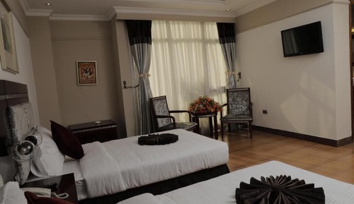 Habitación estándar con 2 camas individuales, 2 camas individuales, no fumadores, balcón