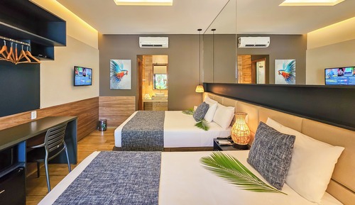 Habitación Premium, vistas a la piscina