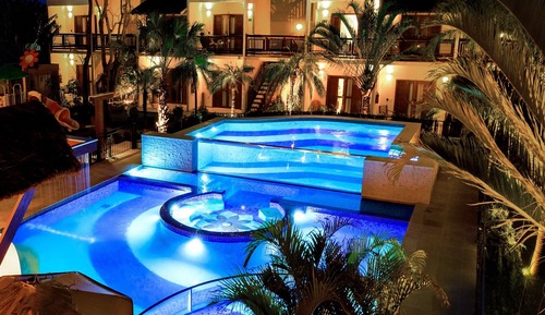 Apartamento Elite, vistas a la piscina