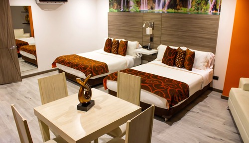 Habitación junior, 2 camas dobles