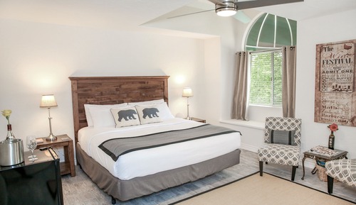 Habitación de lujo, 1 cama de matrimonio grande, vistas al jardín