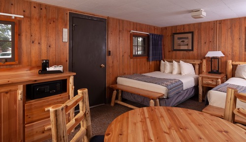Cabaña, 2 camas dobles