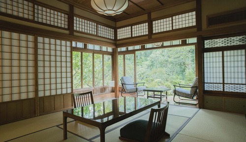 Suite tradicional, vistas al jardín (Japanese-Western style,Open-AirBath)