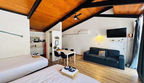 Habitación cuádruple familiar, 1 habitación, no fumadores, frigorífico y microondas