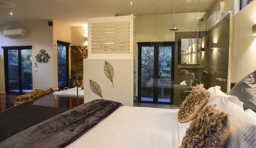 Villa romántica, 1 habitación, bañera de hidromasaje, vistas al valle (5 Villa Open Plan 2 nts)