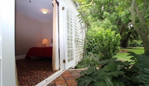Habitación, accesible para personas con discapacidad, en la zona del jardín (Franks Unit)