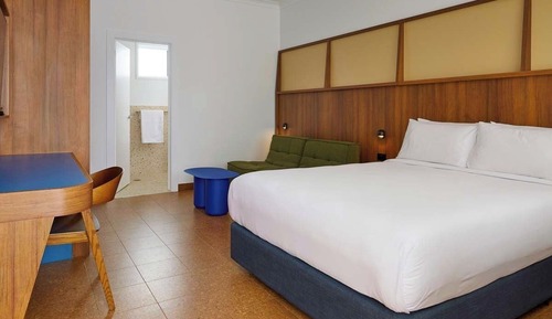 Habitación con 2 camas individuales