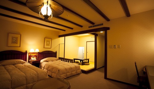 Habitación cuádruple, no fumadores (Japanese Western-Style)