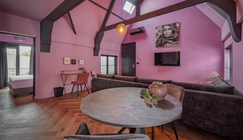 Luxury Apartment Violet, 1 Bedroom, Terrace, City View