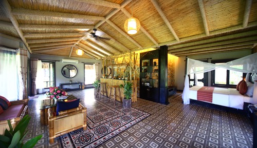 Habitación presidencial, vistas al valle