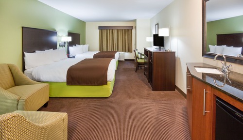 Habitación Deluxe, 2 camas de matrimonio, no fumadores