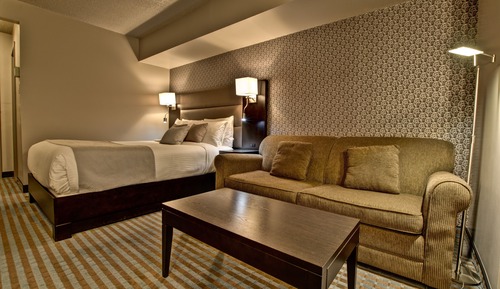 Habitación Confort, 1 cama de matrimonio con sofá cama