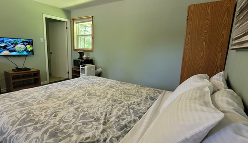 Habitación básica, 1 cama de matrimonio, no fumadores, frigorífico y microondas