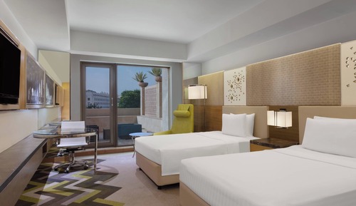 Habitación, 2 camas individuales, no fumadores, terraza