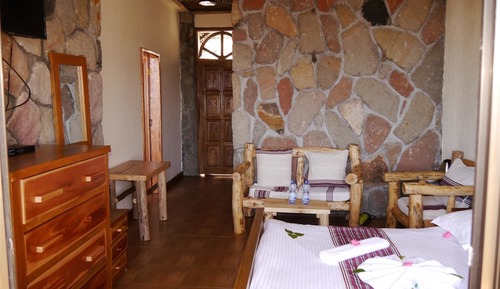 Habitación cuádruple Deluxe, 2 habitaciones, balcón, vistas a la montaña