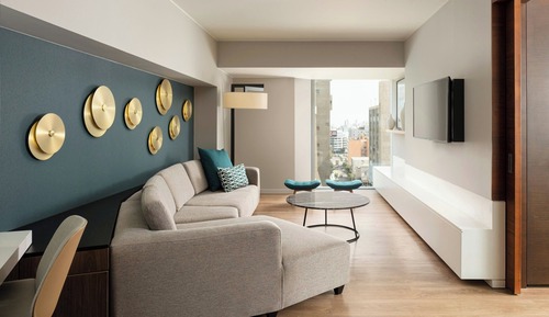 Suite panorámica, 1 habitación, no fumadores, vistas a la ciudad