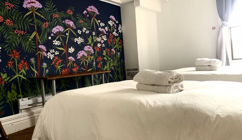 Habitación económica con 1 cama doble o 2 individuales, 2 camas de matrimonio, no fumadores
