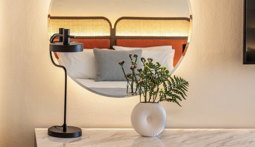 Habitación triple superior, vistas al mar (Sliding doors)