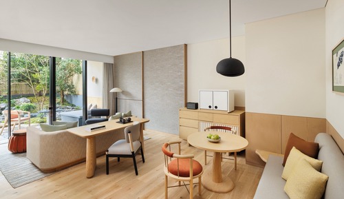 Suite Premier, 2 camas dobles, vistas al jardín