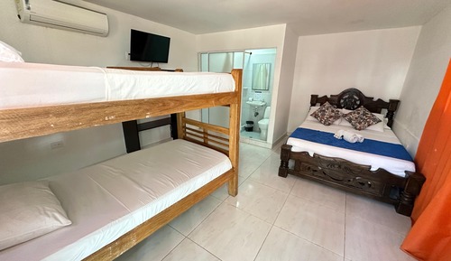 Habitación cuádruple familiar