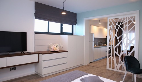 Habitación con 1 cama doble o 2 individuales