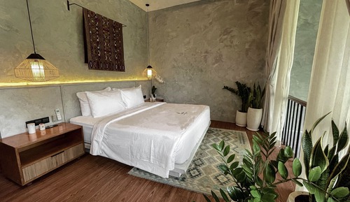Loft Deluxe, 2 habitaciones, vistas al jardín