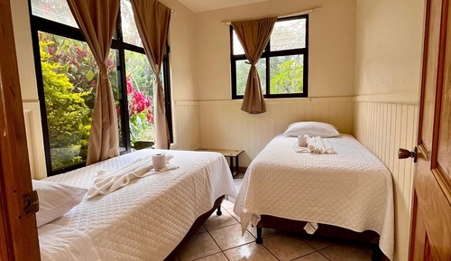 Habitación básica con 1 cama doble o 2 individuales