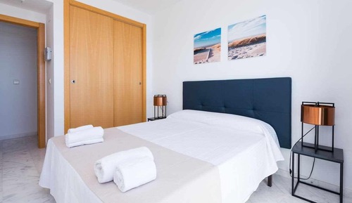 Apartamento familiar, vistas al mar