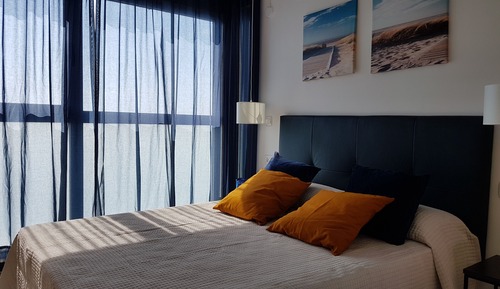 Apartamento superior, 1 cama doble con sofá cama, vistas al mar