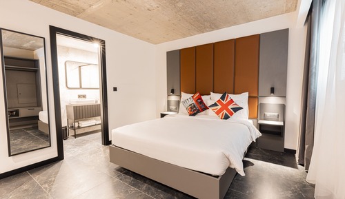 Habitación estándar doble, 1 cama doble (Internal, no balcony)